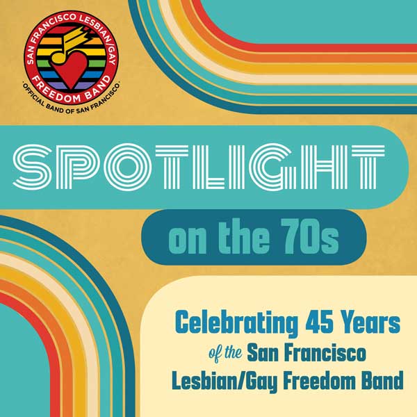 Spotlight on the 70s concert program artwork