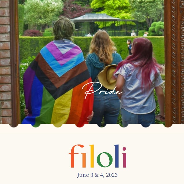 Filoli Pride 2023 promotion