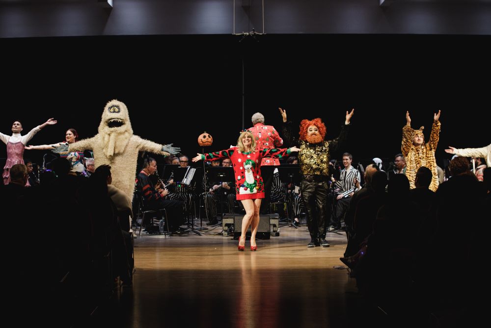 Dance-Along Nutcracker 2023 cast members dancing